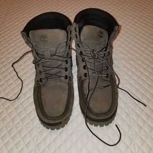 Timberland Boots Charcoal Gray Mens 9.5